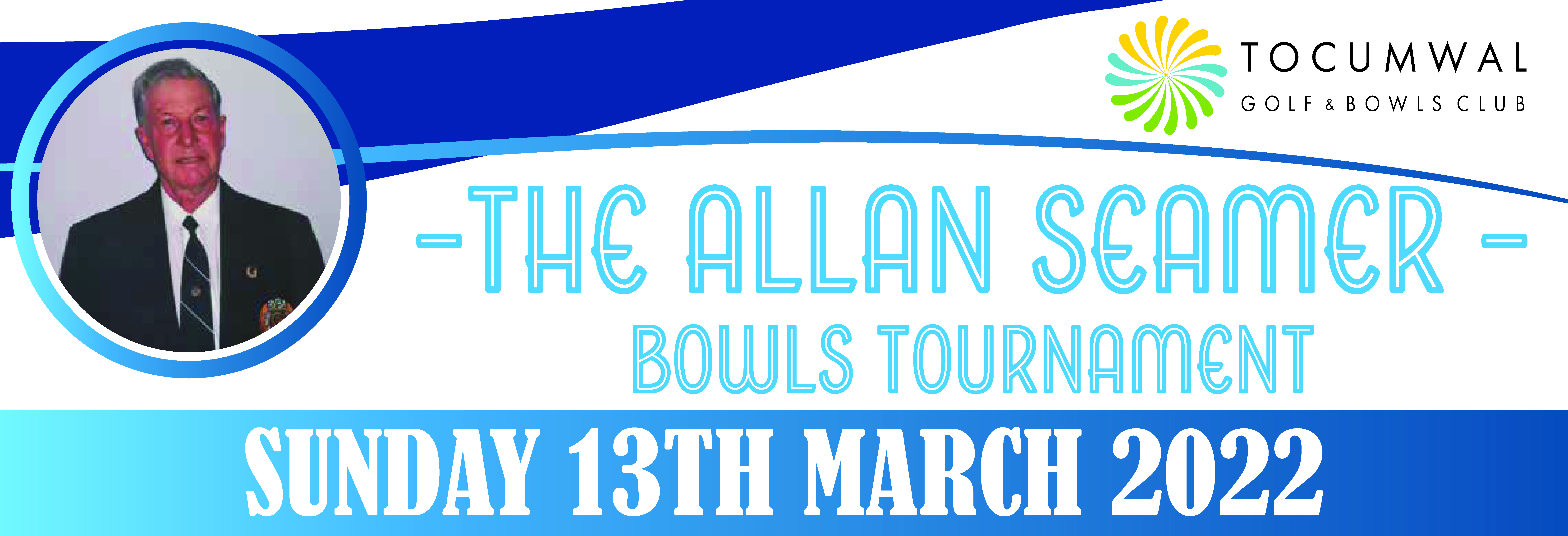 Allan Seamer Tournament 2022 banner