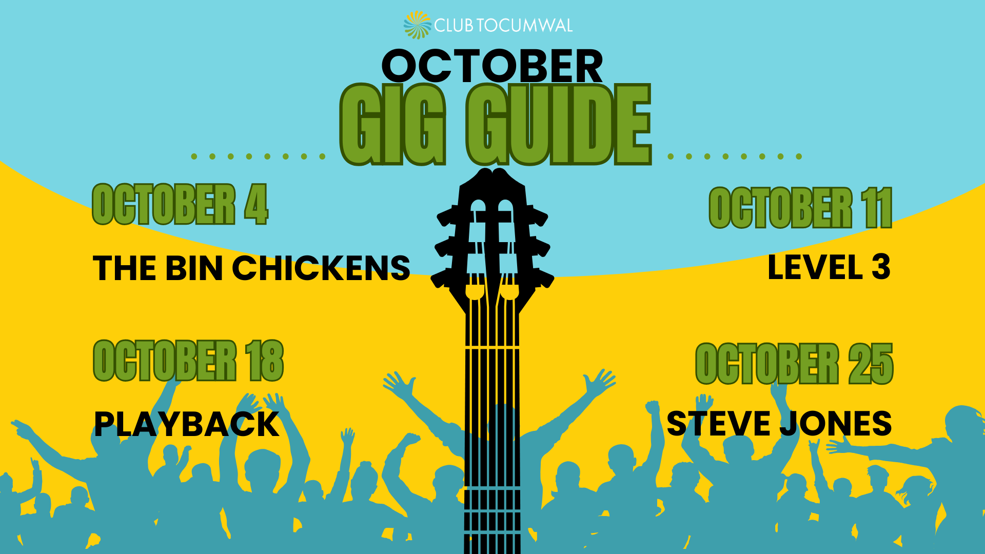 October gig guide