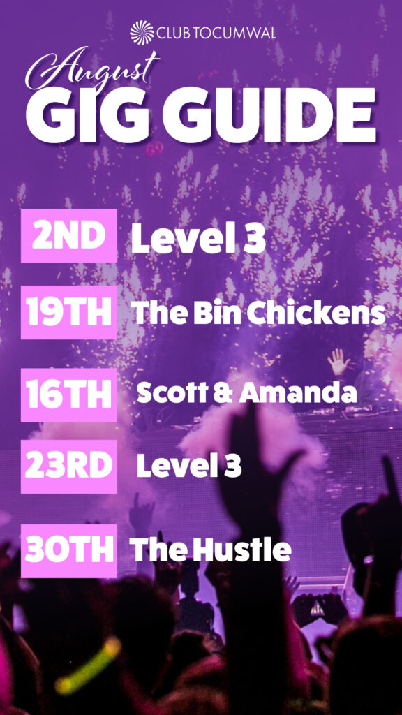 August Gig Guide 20252