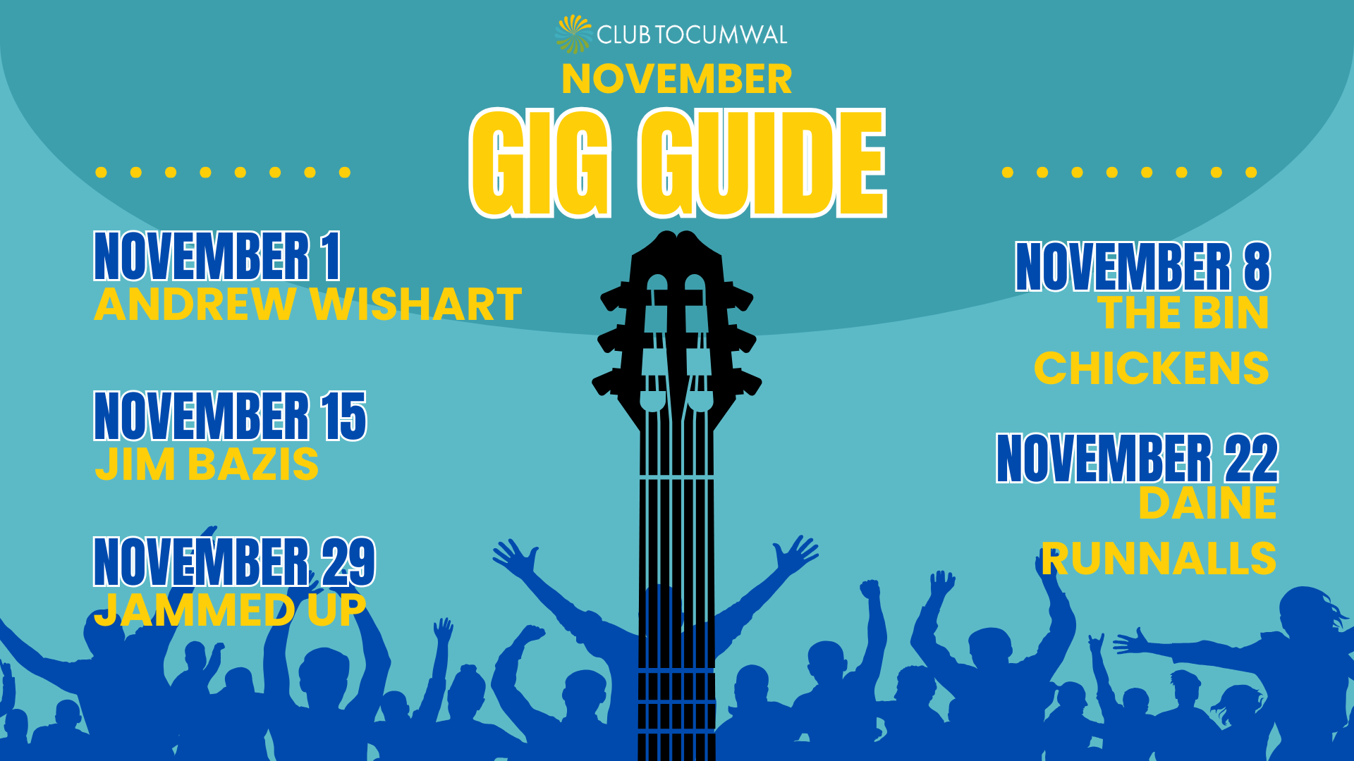 November Gig guide